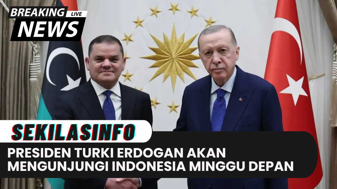 Presiden Turki Erdogan Akan Mengunjungi Indonesia Minggu Depan